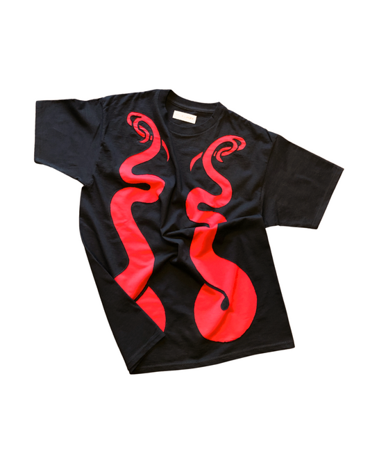 Serpent’s Tail cutout T-shirt