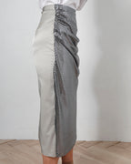 Draped Armour Skirt