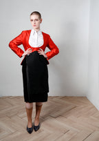 Longboat Skirt - Black & Silver