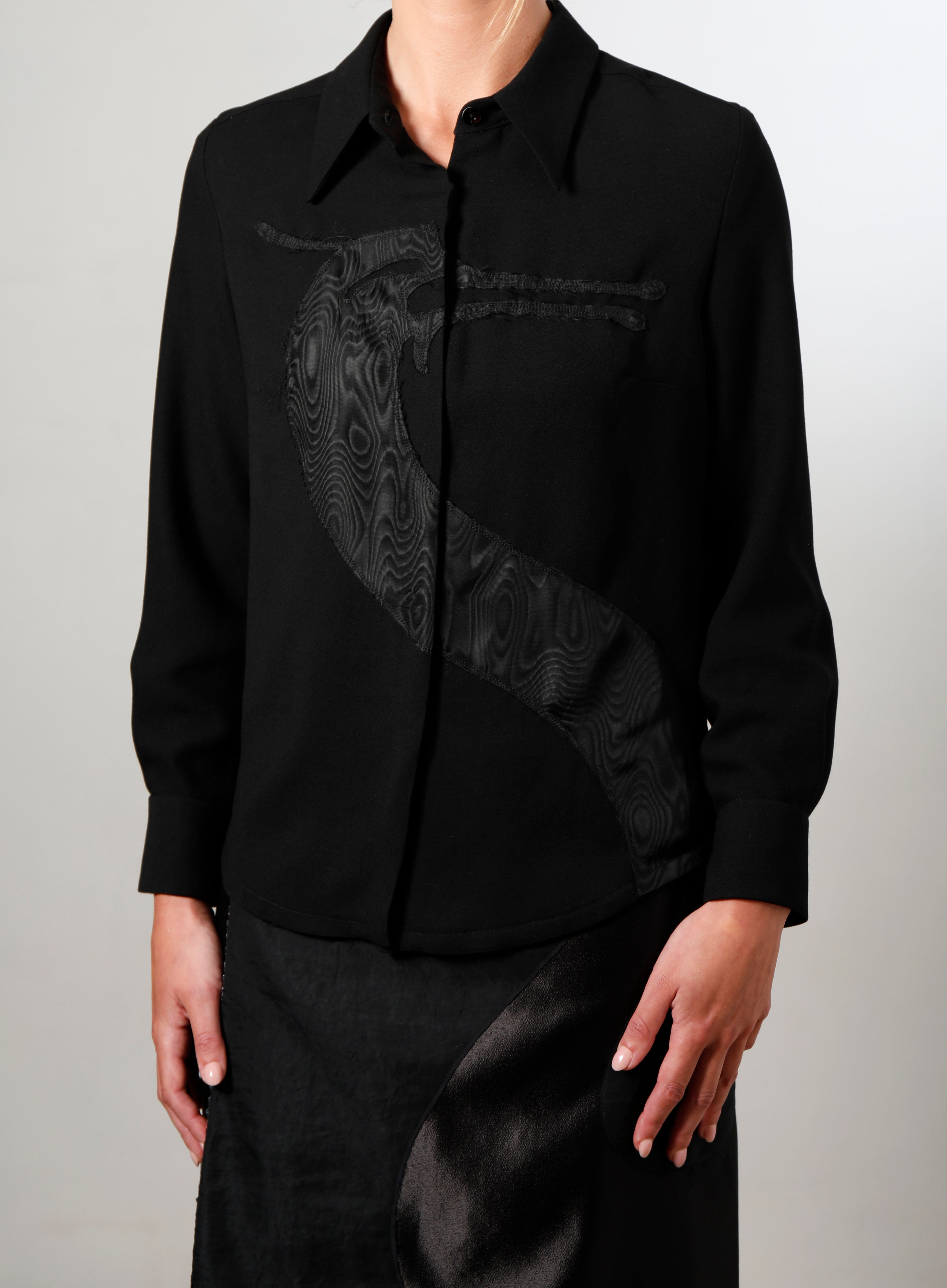 Nidhogg Crepe Blouse