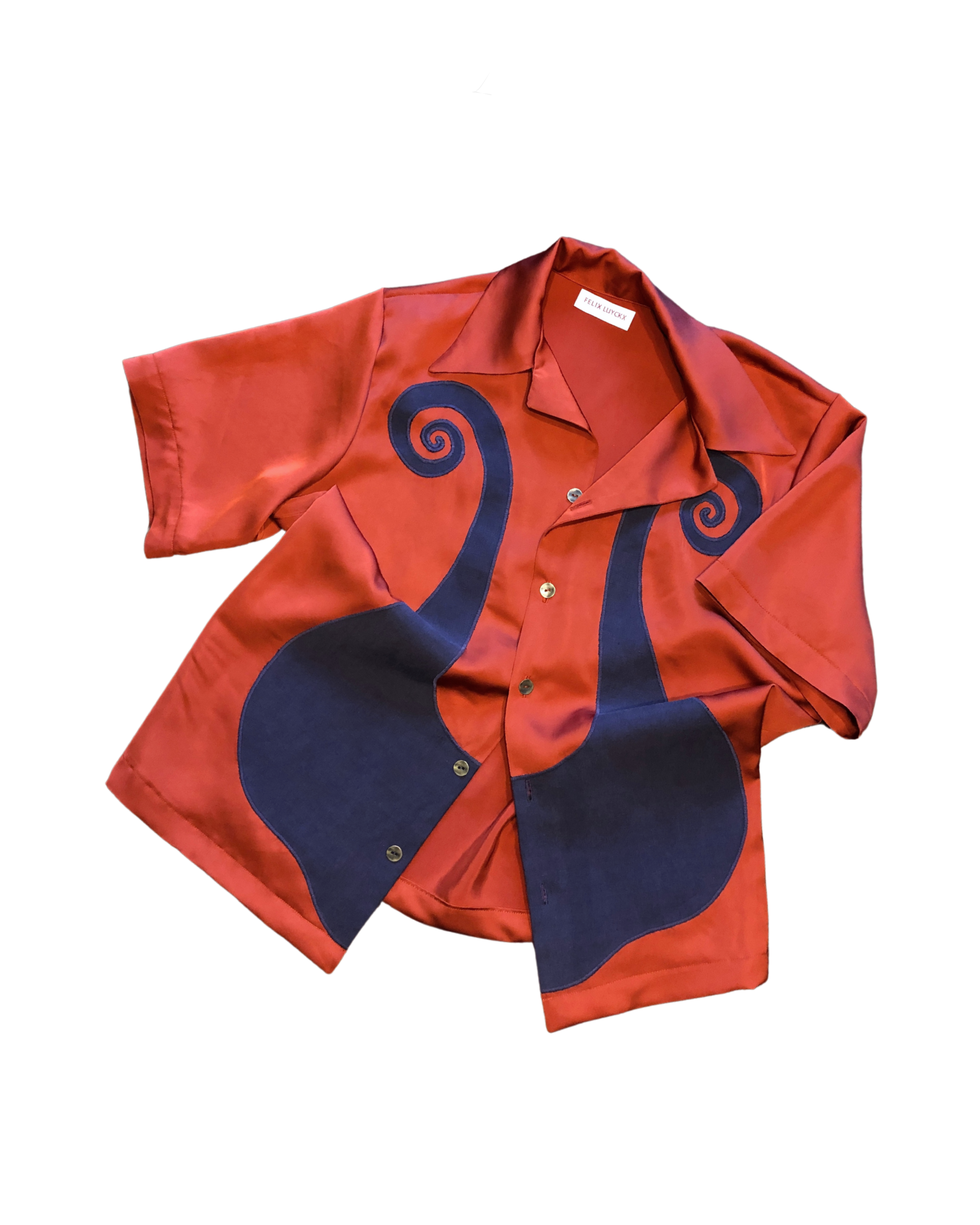 Longboat Shirt - Burnt Orange