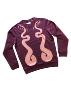 Serpent’s Tail Cutout Sweatshirt