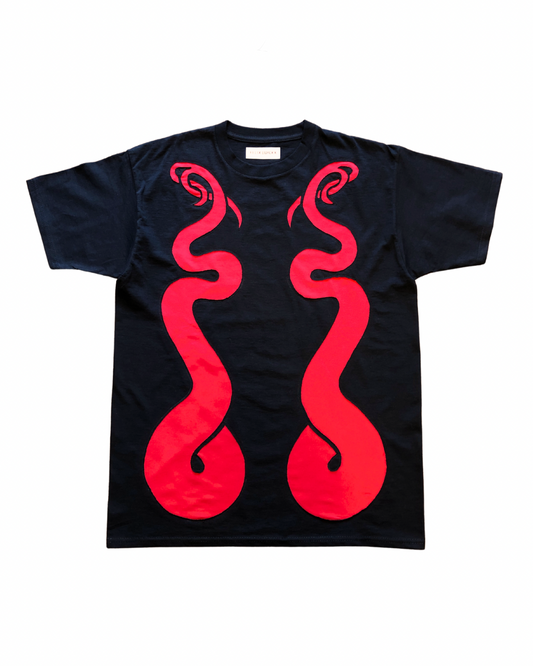 Serpent’s Tail cutout T-shirt