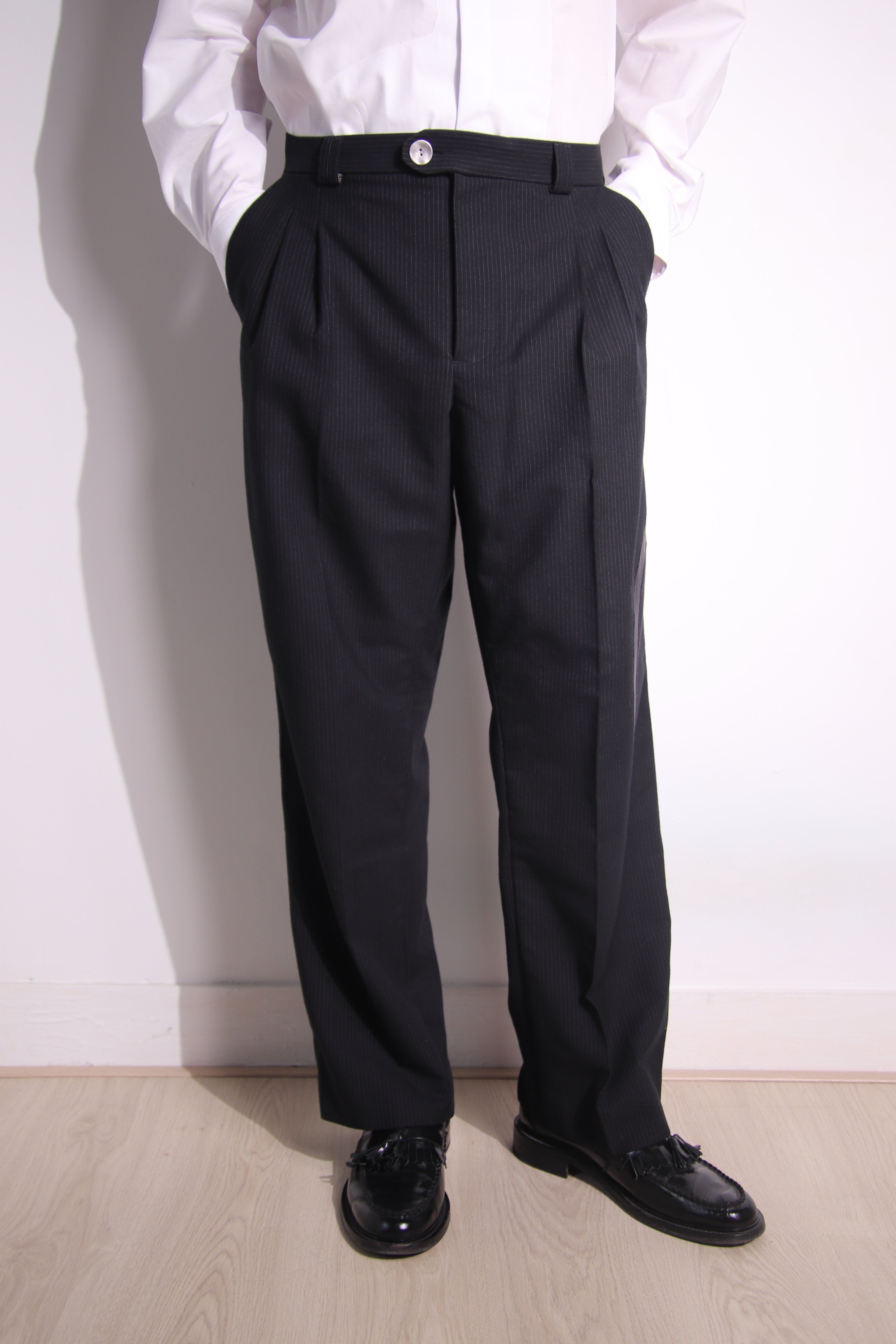 Smoking Snake Pinstripe Pants