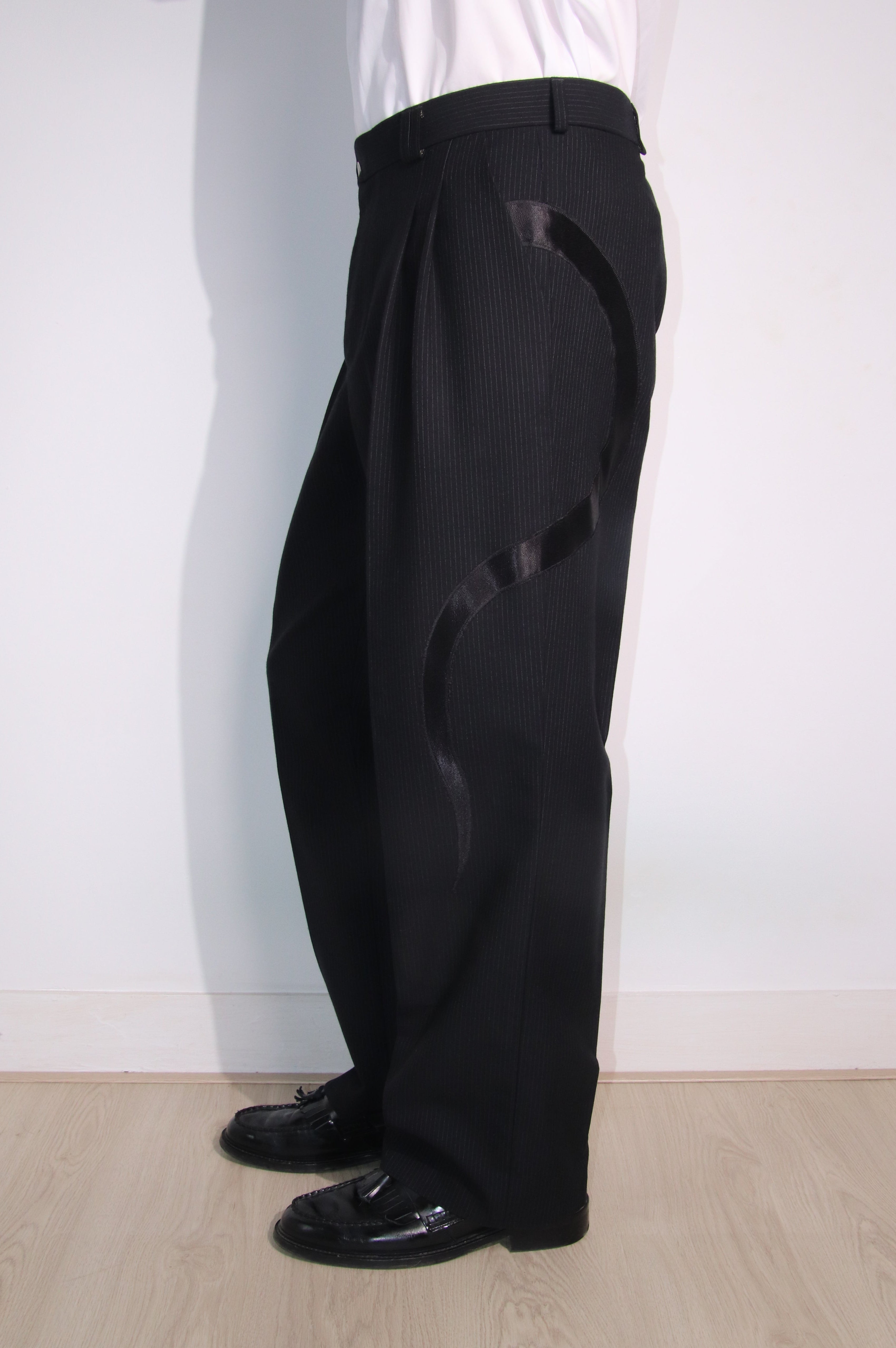Smoking Snake Pinstripe Pants